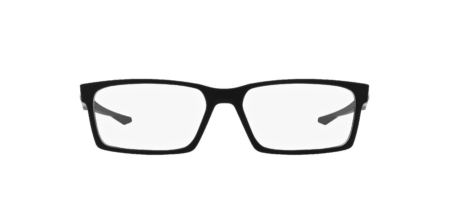 Oakley Rechteckig Brillen 0OX8060 Schwarz für Herr