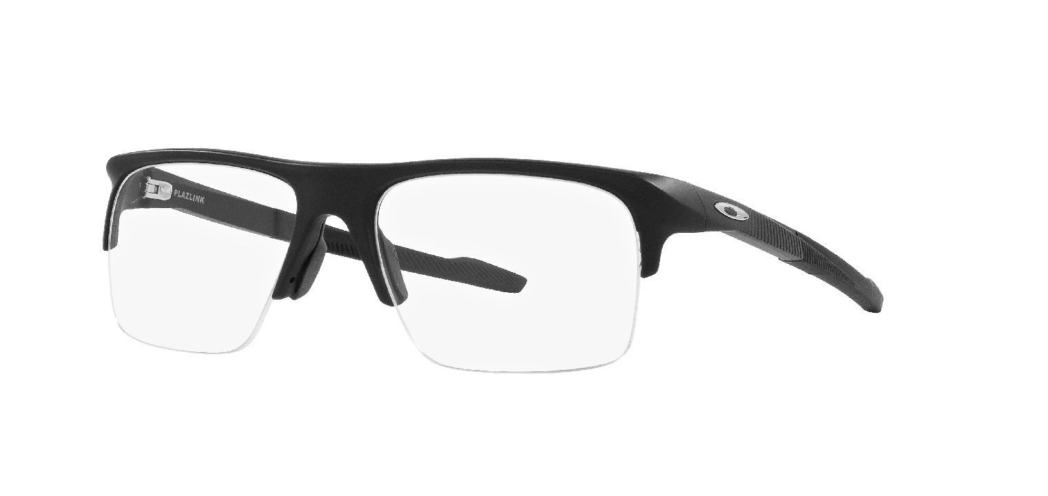 Oakley Rechteckig Brillen 0OX8061 Schwarz für Herr