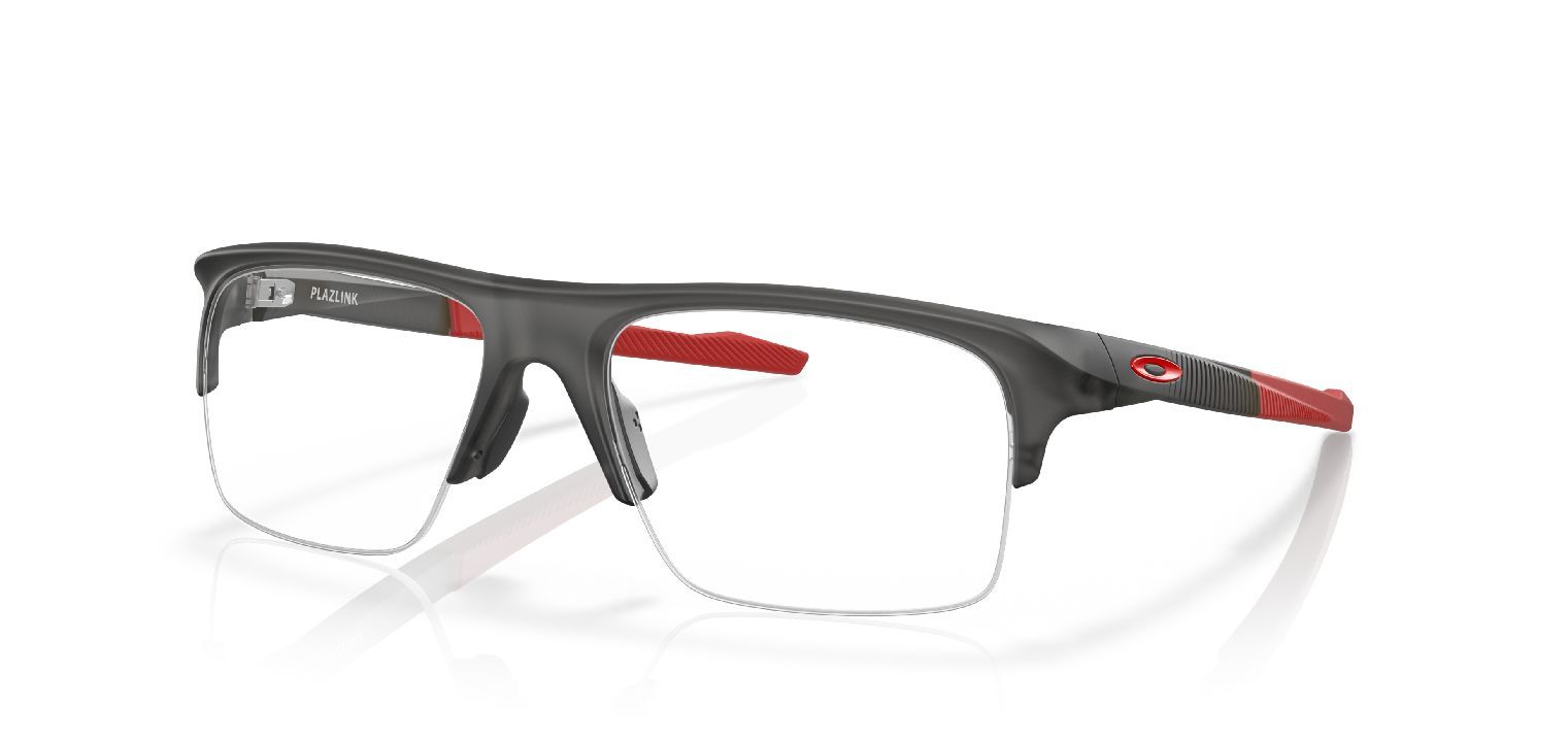 Lunettes de vue Oakley Rectangle 0OX8061 Gris pour Homme