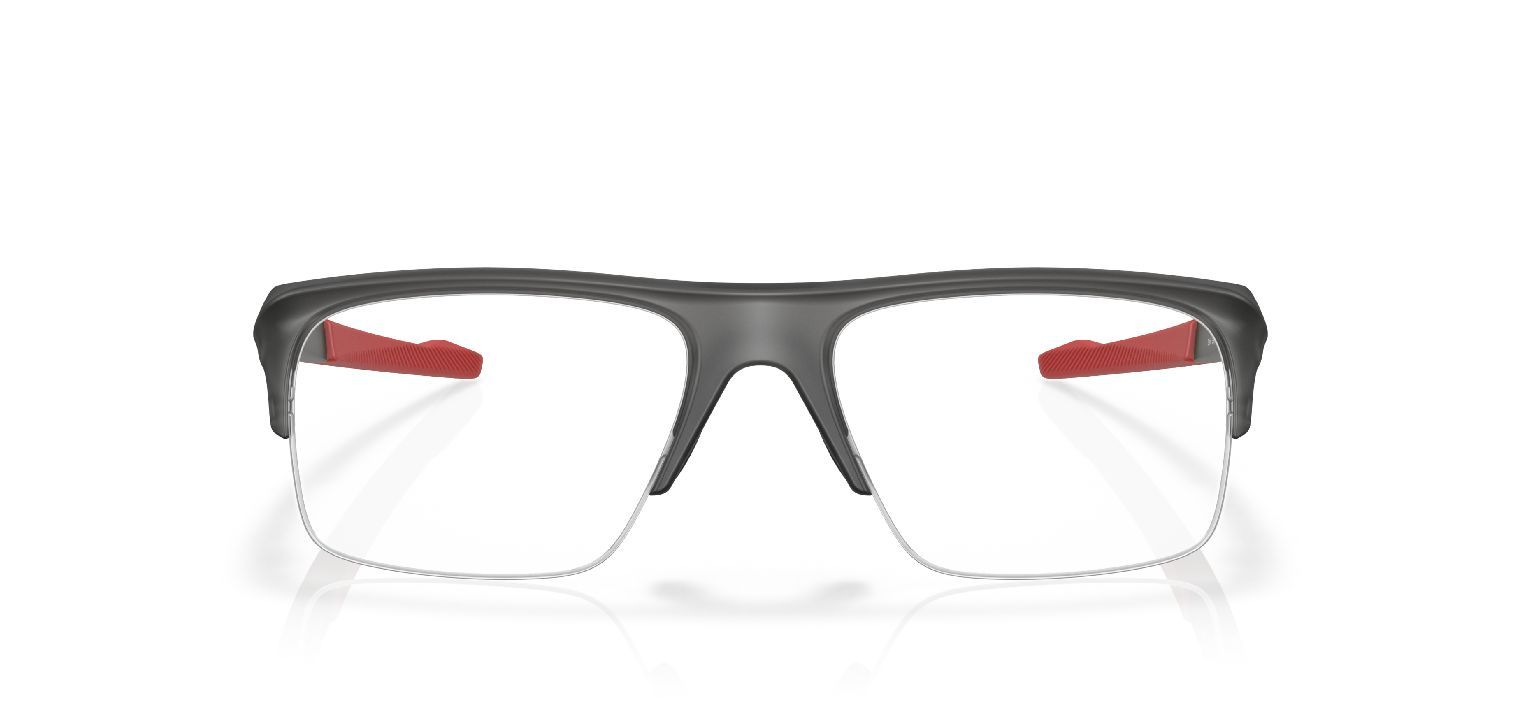 Oakley Rechteckig Brillen 0OX8061 Grau für Herr