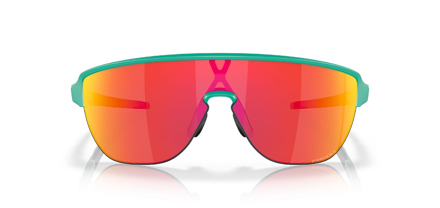Lunettes de soleil Oakley Rectangle 0OO9248 Bleu pour Homme