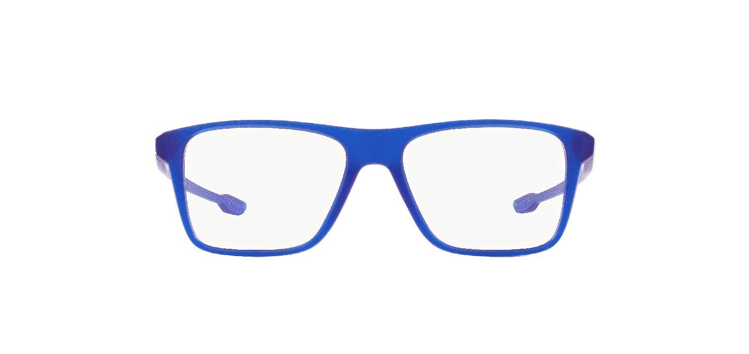 Oakley Rechteckig Brillen 0OY8026 Blau für Kind