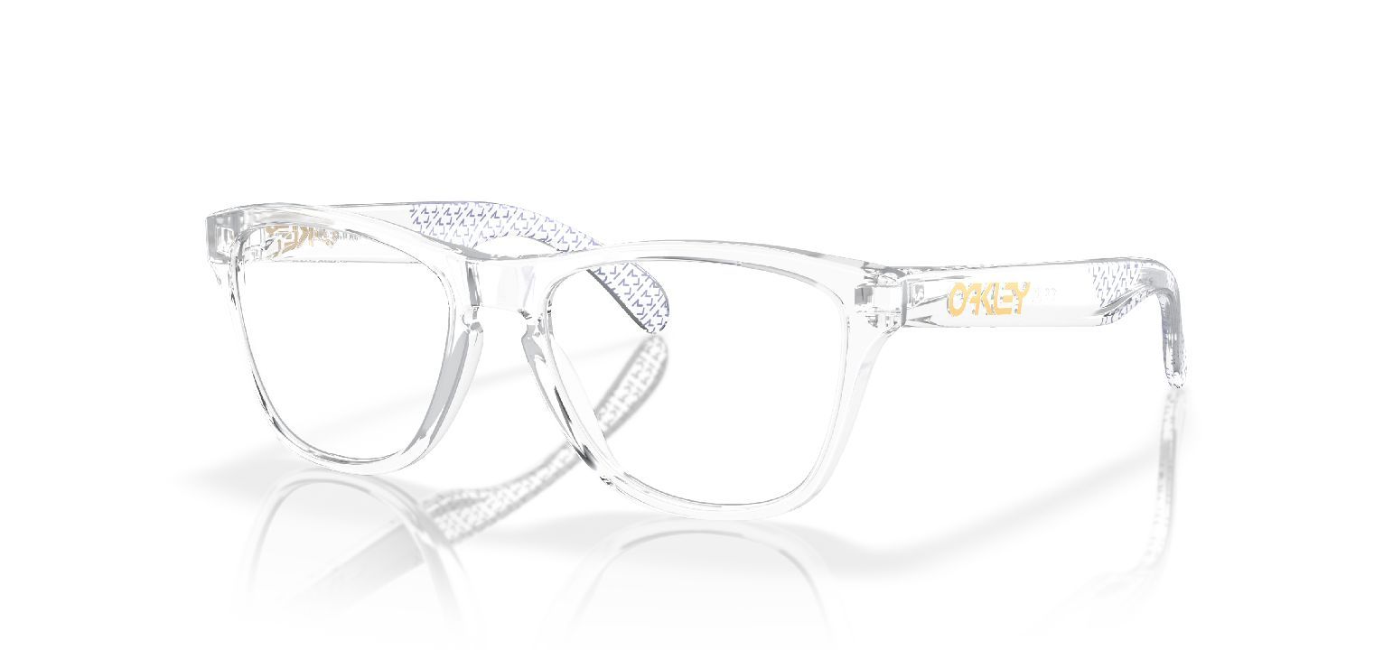 Oakley Rechteckig Brillen 0OY8009 Transparent für Kind