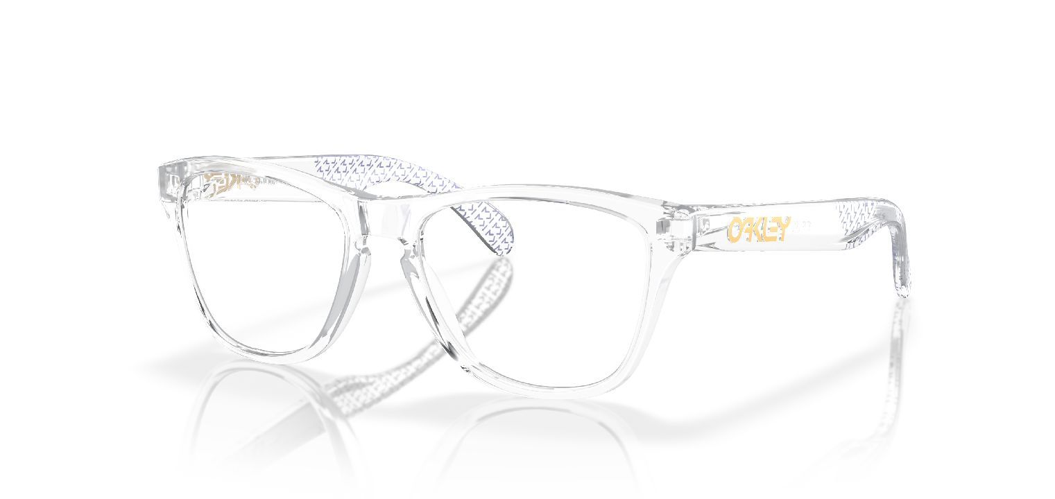 Lunettes de vue Oakley Rectangle 0OY8009 Transparent pour Enfant