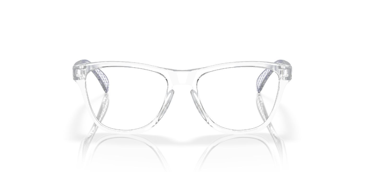 Oakley Rechteckig Brillen 0OY8009 Transparent für Kinder