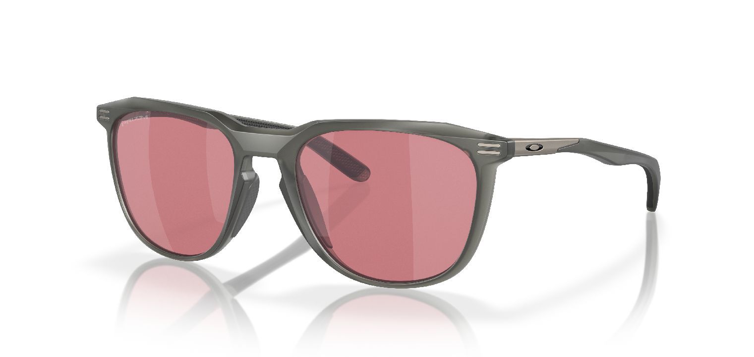 Lunettes de soleil Oakley Ronde 0OO9286 Gris pour Homme