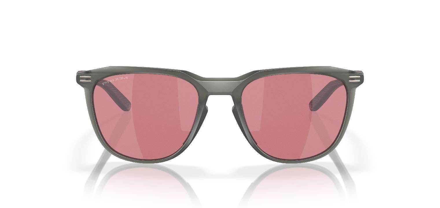 Lunettes de soleil Oakley Ronde 0OO9286 Gris pour Homme