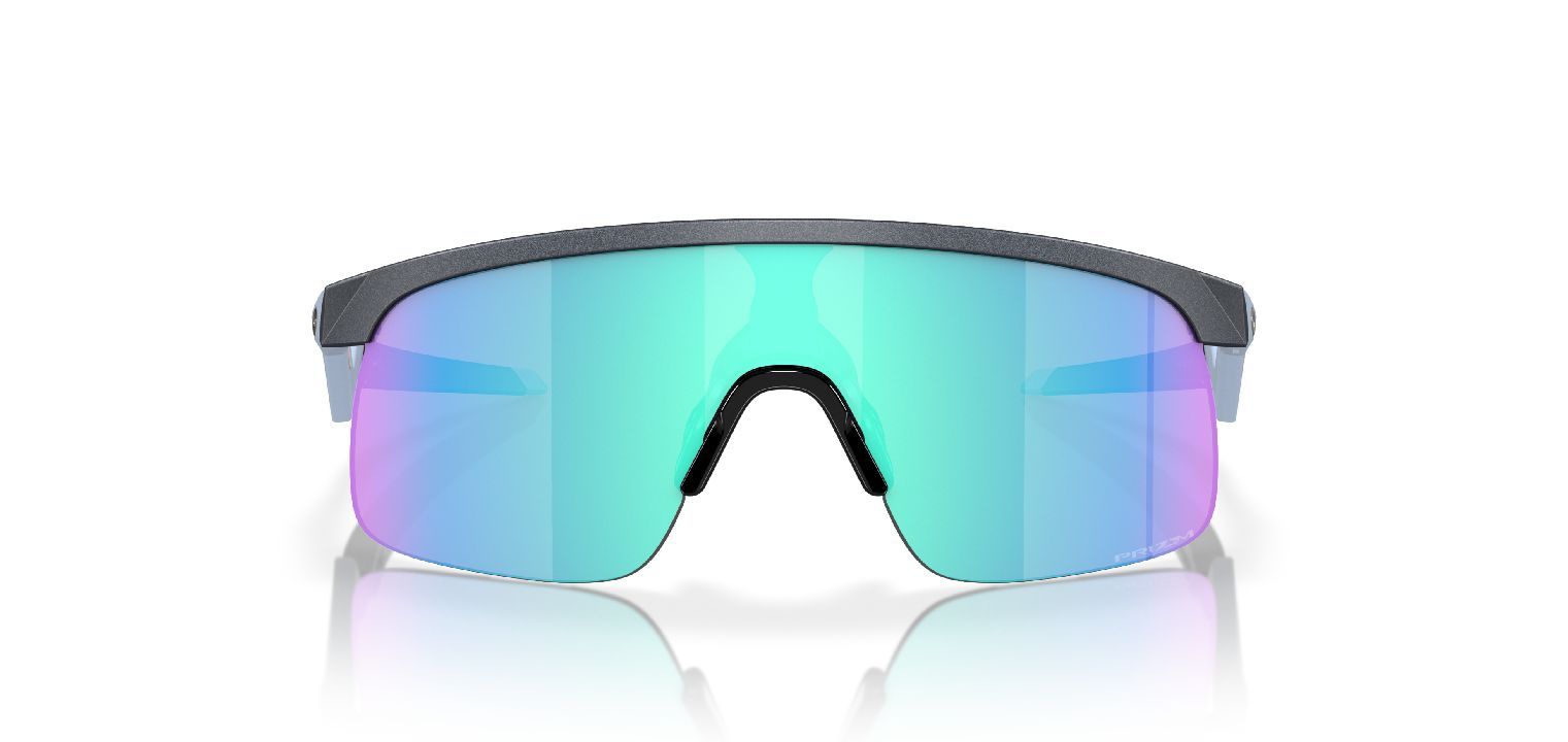 Oakley Rectangle Sunglasses 0OJ9010 Blue for Kid