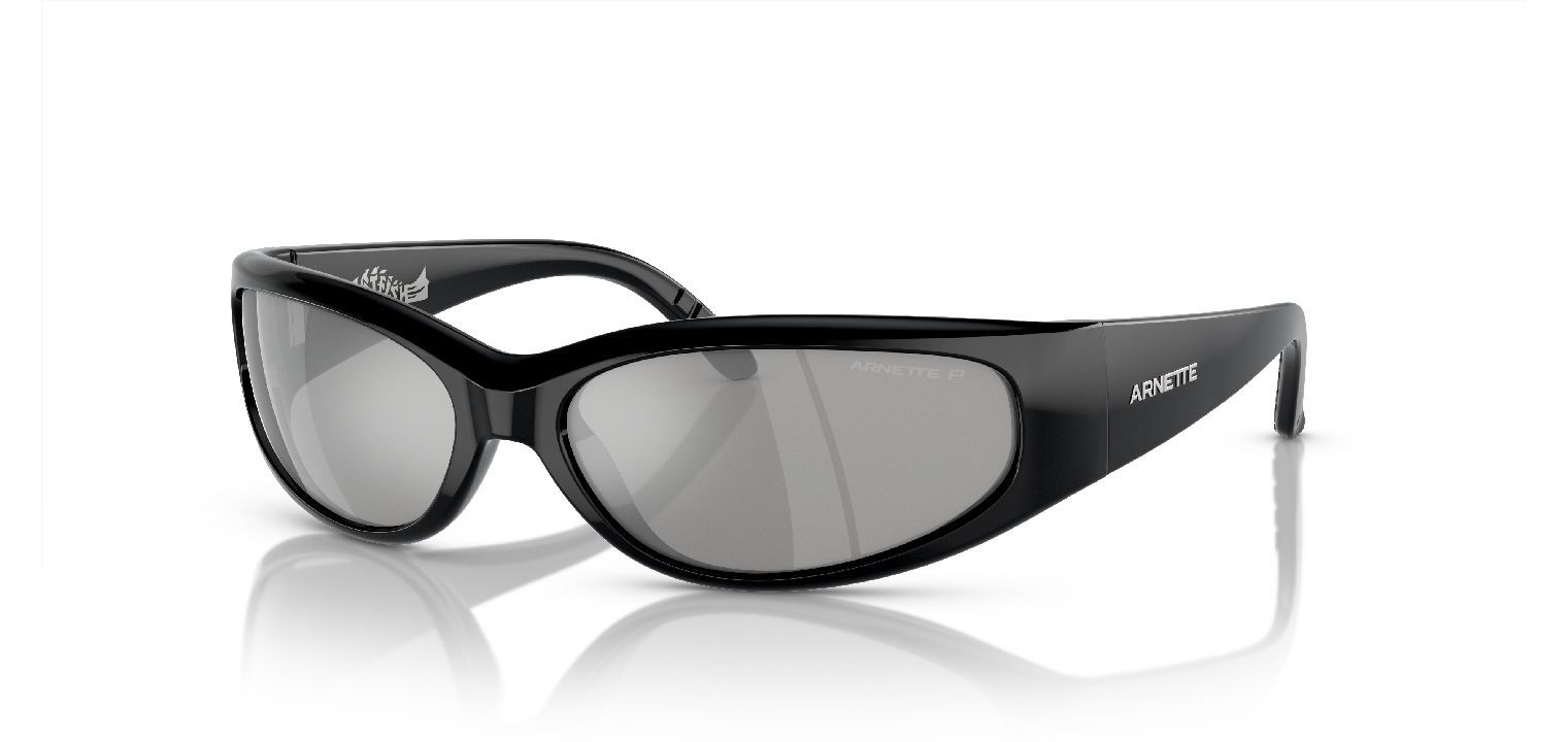 Arnette Oval Sunglasses 0AN4302 Black for Man