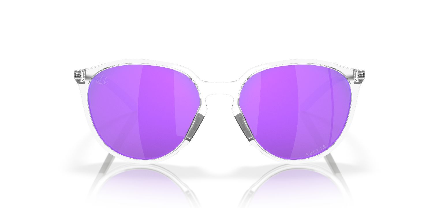 Lunettes de soleil Oakley Ronde 0OO9288 Argenté pour Femme