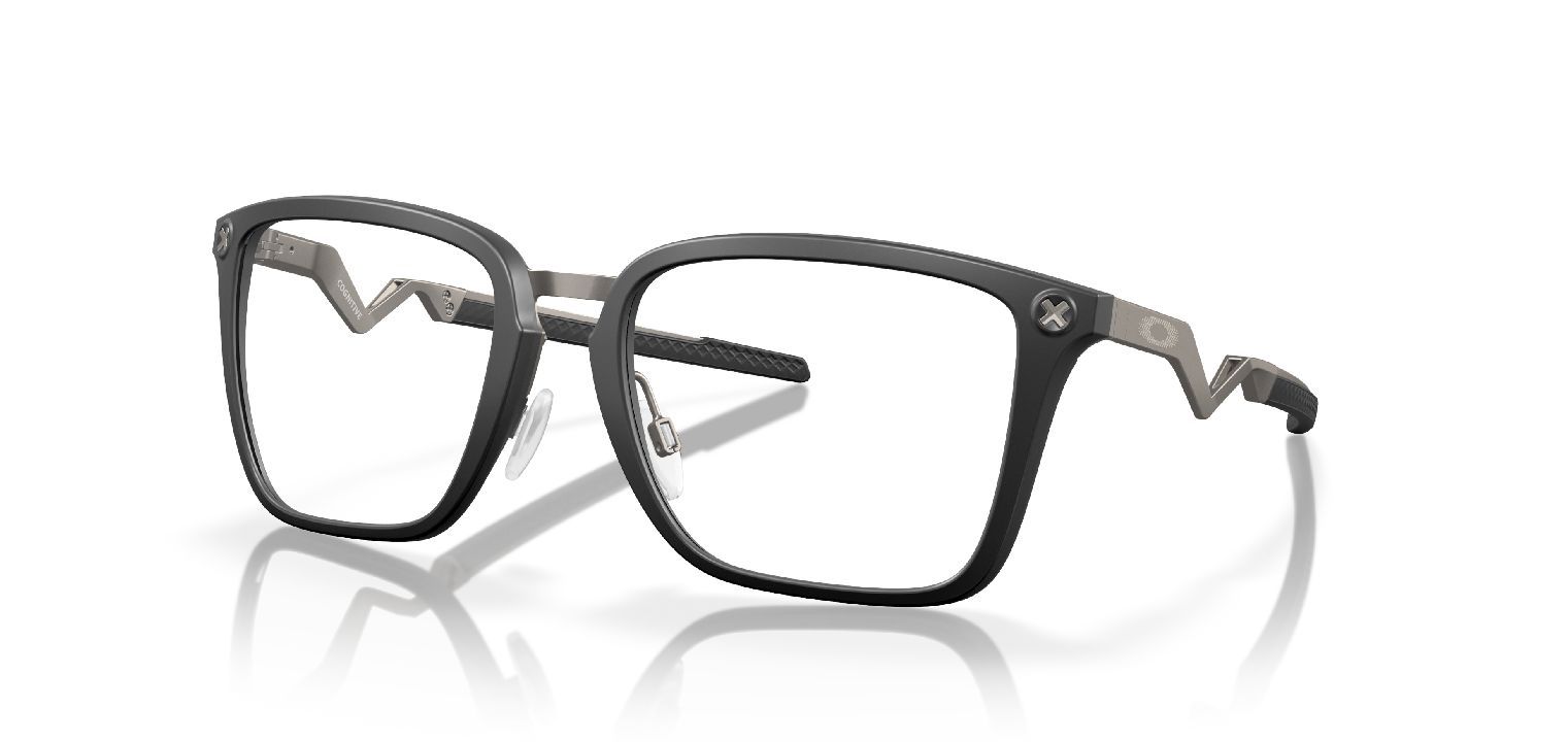 Oakley Rectangle Eyeglasses 0OX8162 Black for Man