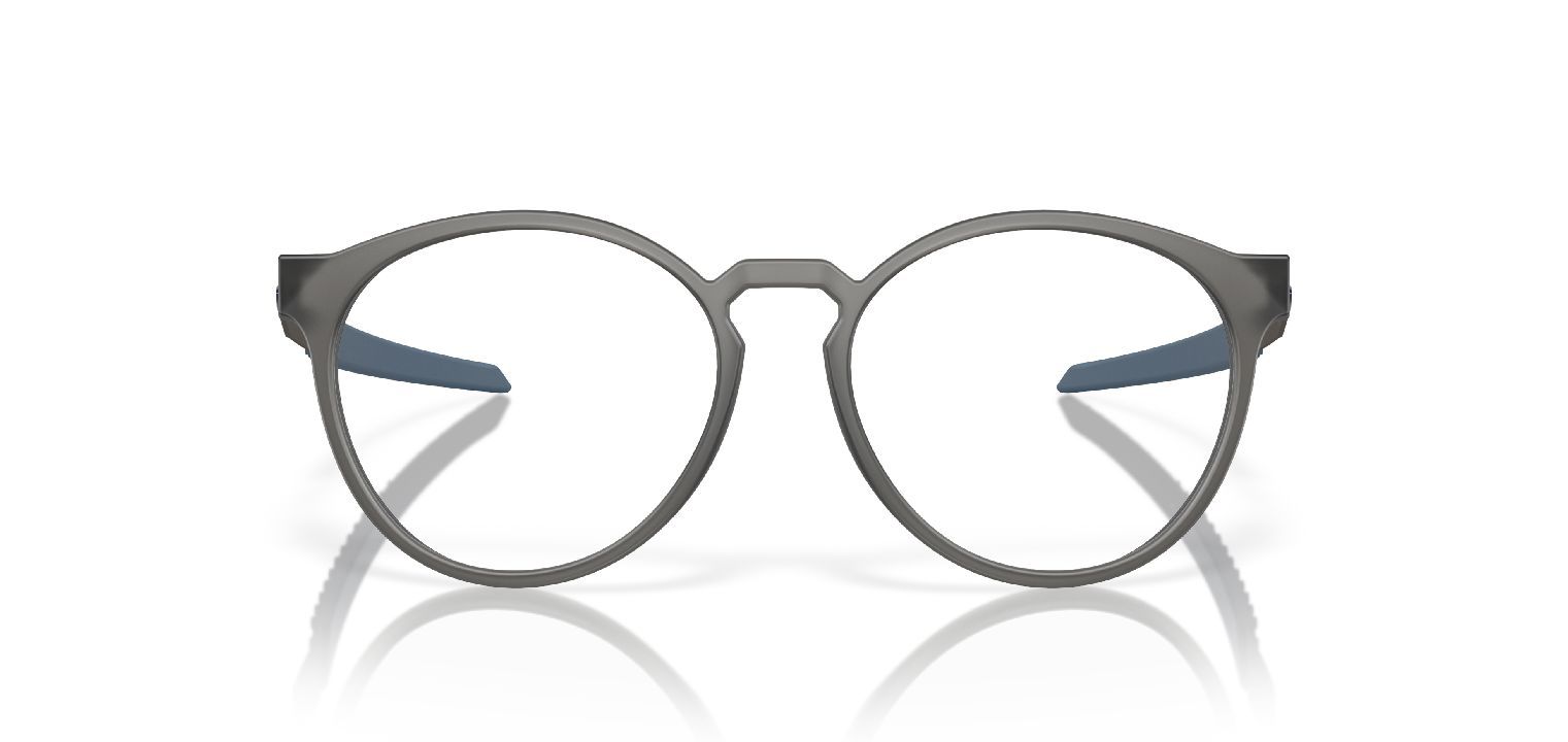 Lunettes de vue Oakley Ronde 0OX8184 Gris pour Homme