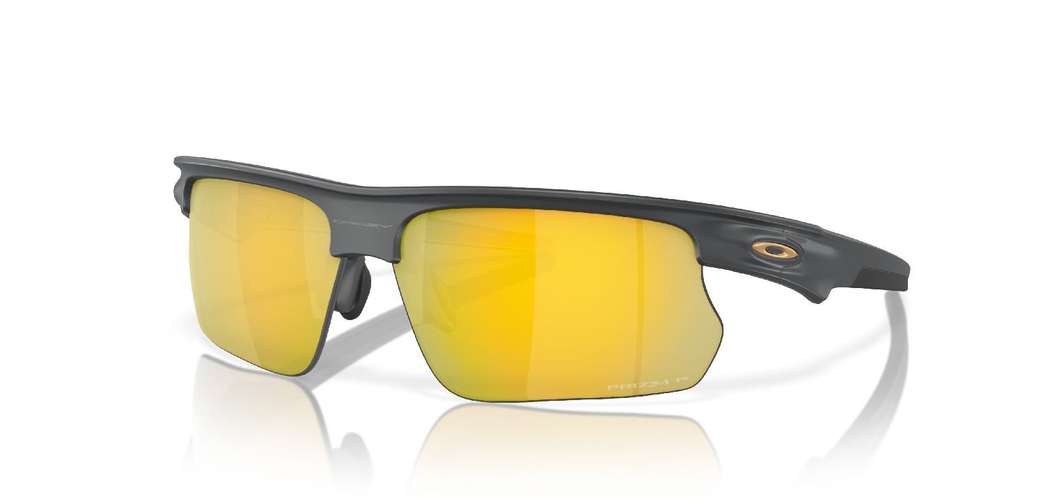 Oakley Rechteckig Sonnenbrillen 0OO9400 Grau für Damen/Herren