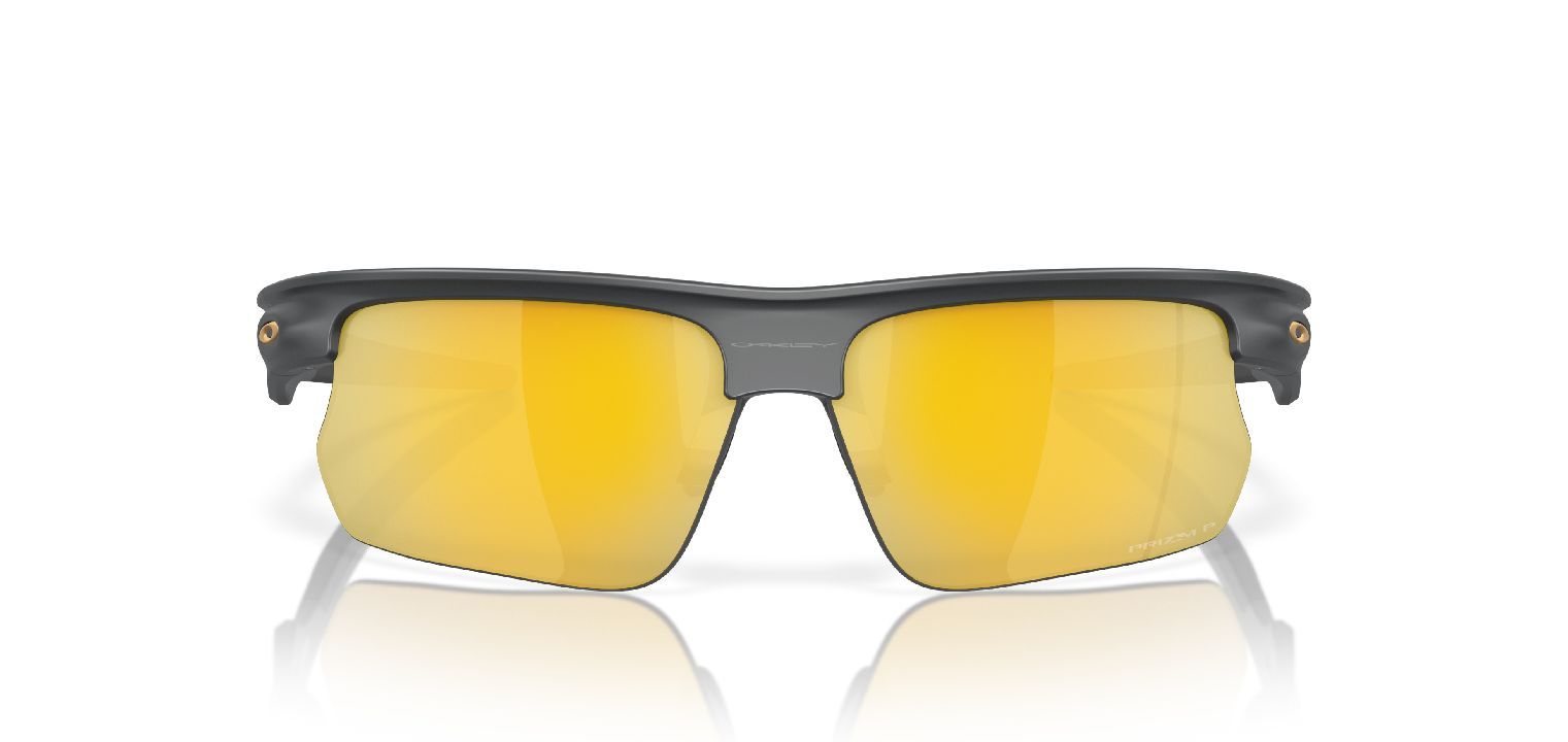 Oakley Rechteckig Sonnenbrillen 0OO9400 Grau für Damen/Herren