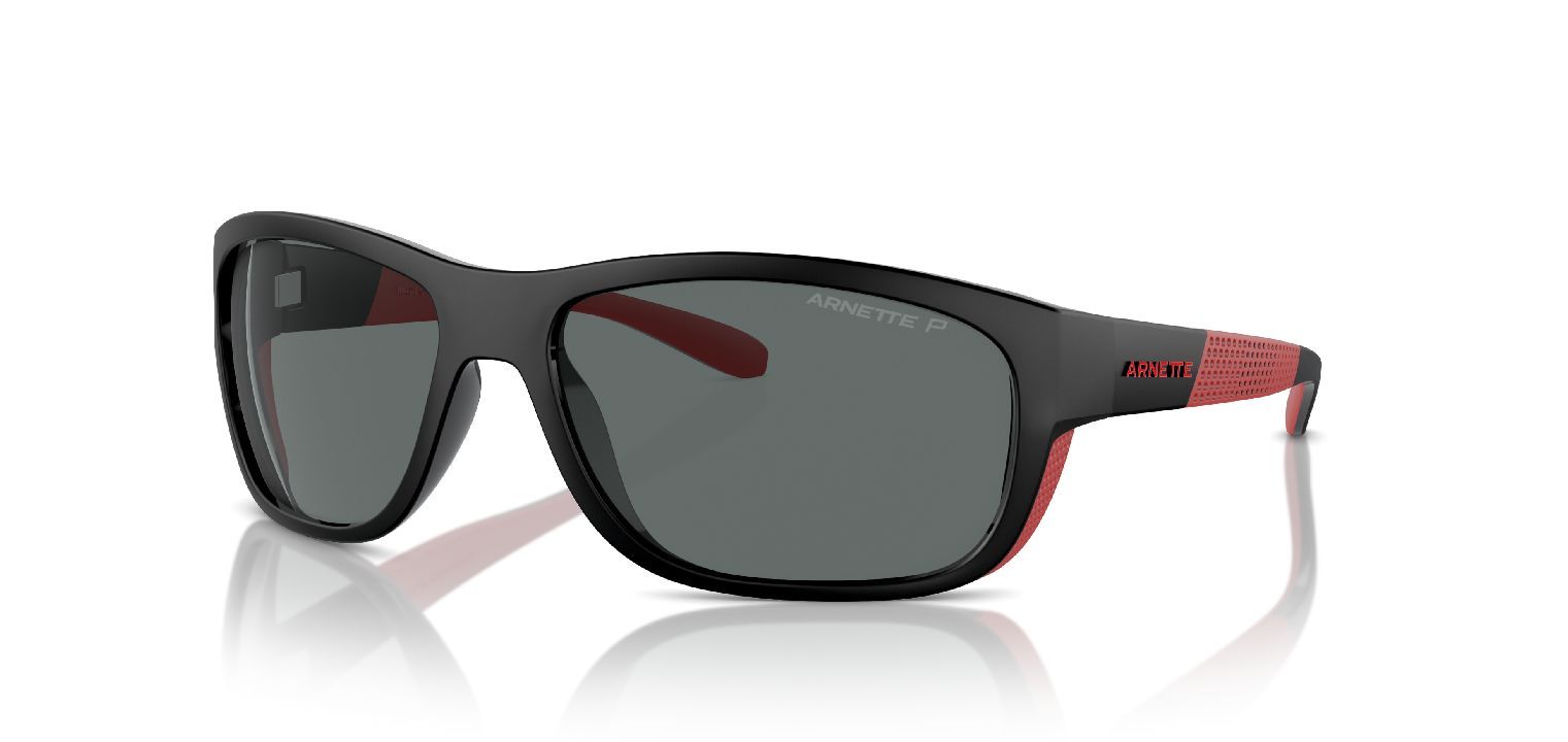 Arnette Rectangle Sunglasses 0AN4337 Black for Man
