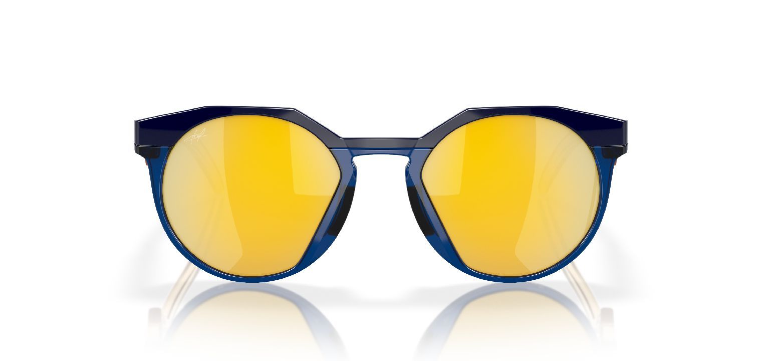 Lunettes de soleil Oakley Ronde 0OO9242 Bleu pour Homme