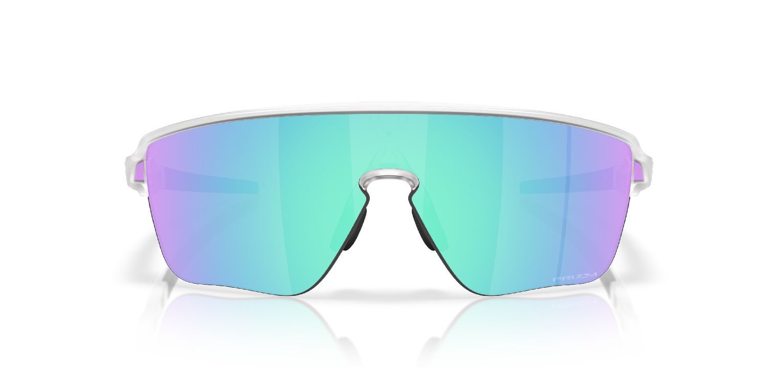 Lunettes de soleil Oakley Rectangle 0OO9415 Transparent pour Homme