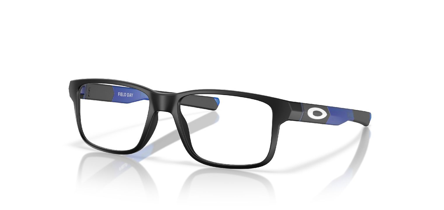 Oakley Quadratisch Brillen 0OY8007 Schwarz für Kinder