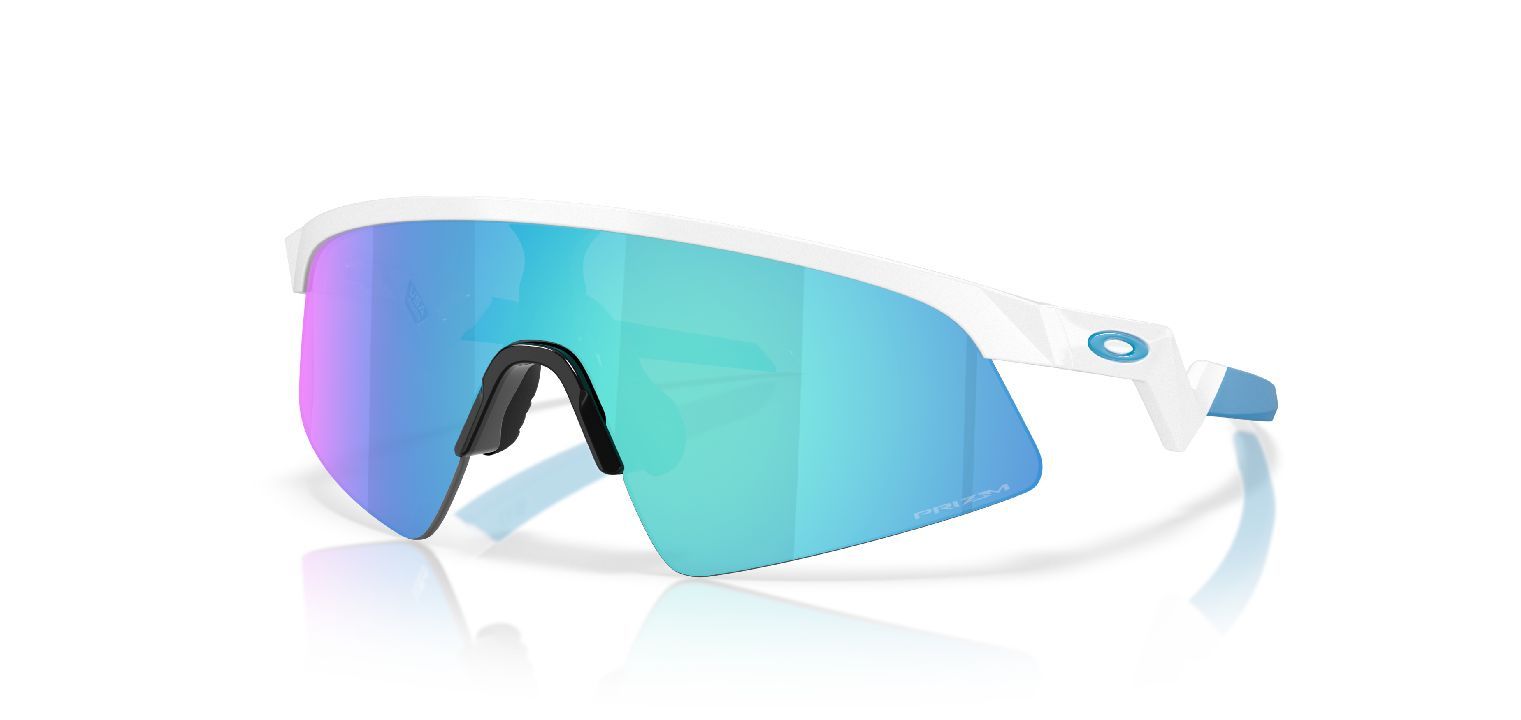 Oakley Rectangle Sunglasses 0OJ9015 White for Unisex
