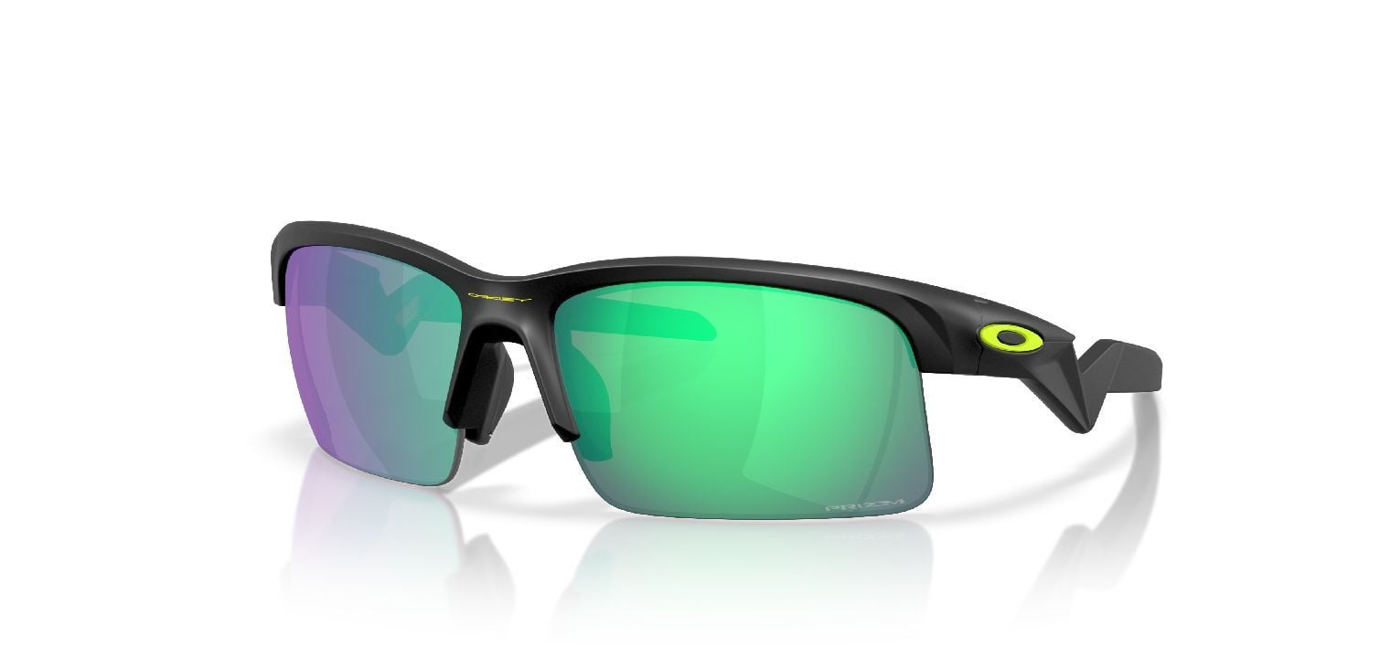 Lunettes de soleil Oakley Rectangle 0OJ9013 Noir pour Enfant