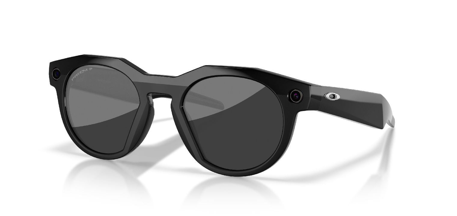 Oakley Meta Rund Sonnenbrillen 0OW8002 Schwarz für Damen/Herren