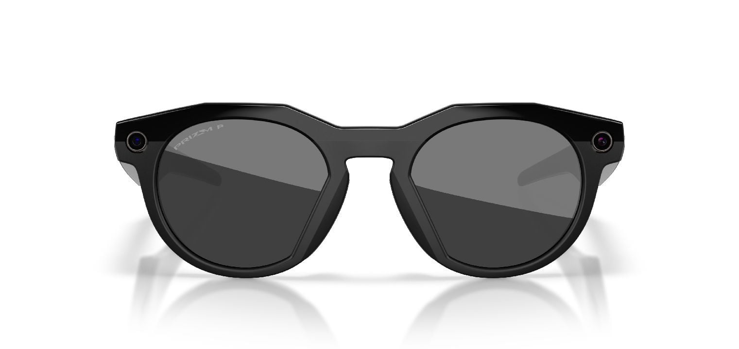 Oakley Meta Rund Sonnenbrillen 0OW8002 Schwarz für Damen/Herren