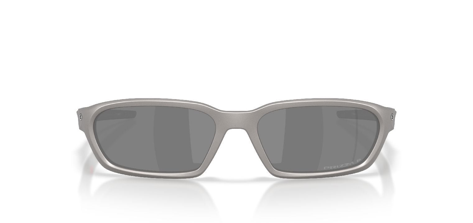 Lunettes de soleil Oakley Rectangle 0OO9530 Argenté pour Homme-Femme