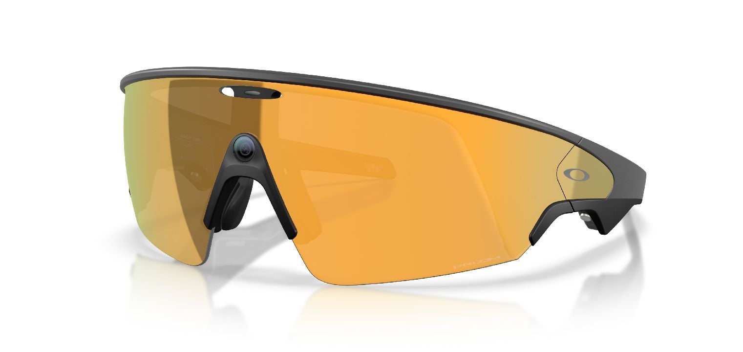 Oakley Meta Rechteckig Sonnenbrillen 0OW8001 Schwarz für Damen/Herren
