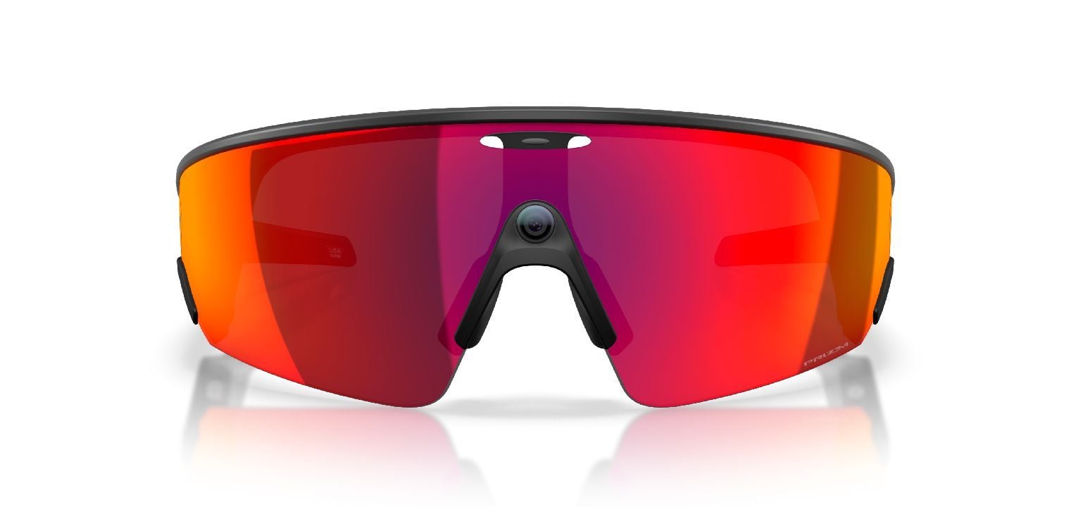 Oakley Meta Rechteckig Sonnenbrillen 0OW8001 / VANGUARD
 Schwarz für Damen/Herren