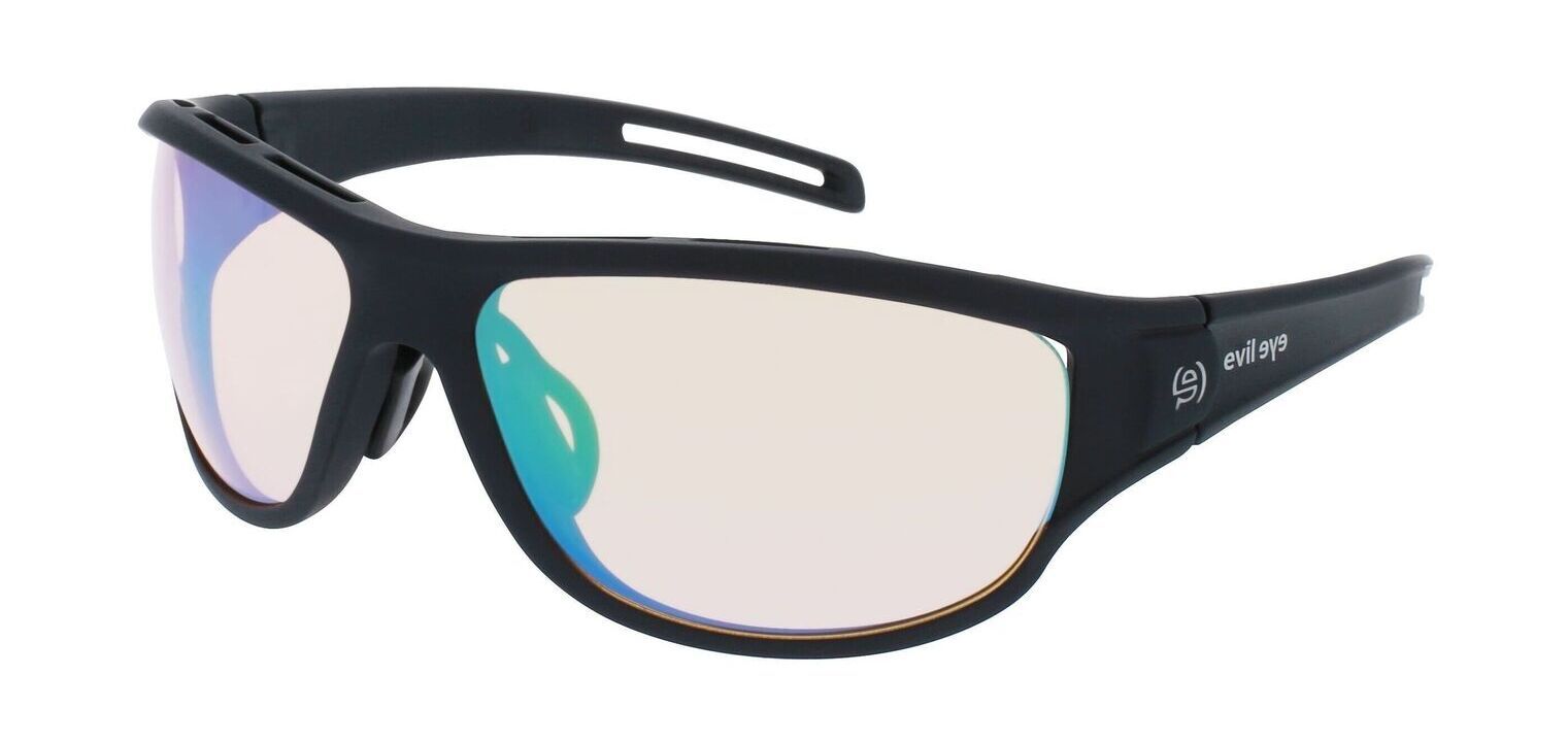 Evil Eye Sport Sonnenbrillen ZCALE E026 Mattschwarz für Damen/Herren