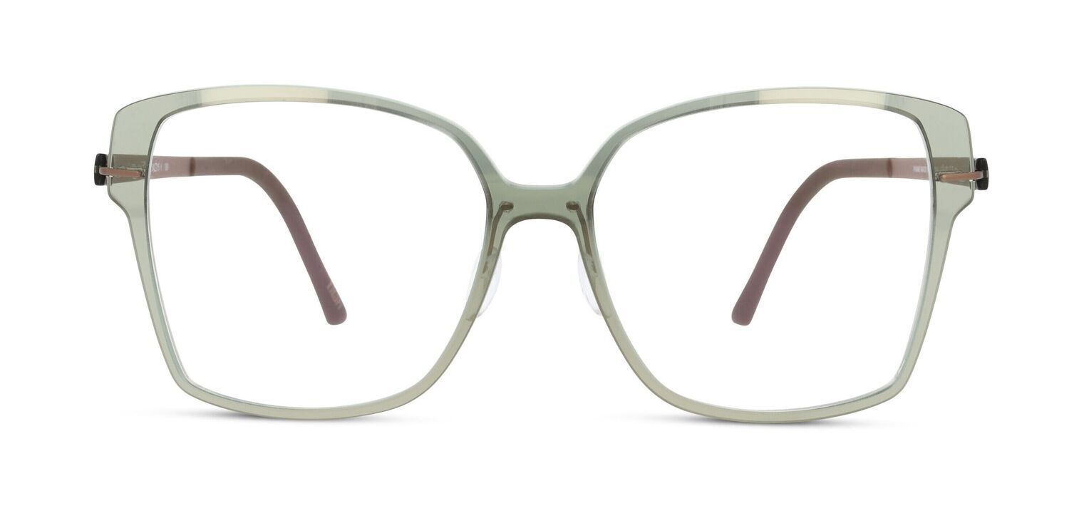 Silhouette Cat Eye Eyeglasses 1611 Green for Woman