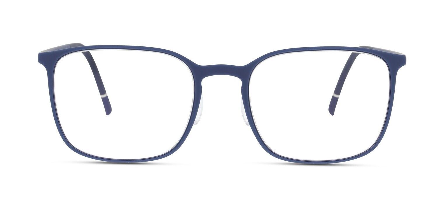 Silhouette Rechteckig Brillen 2954 Blau für Herren