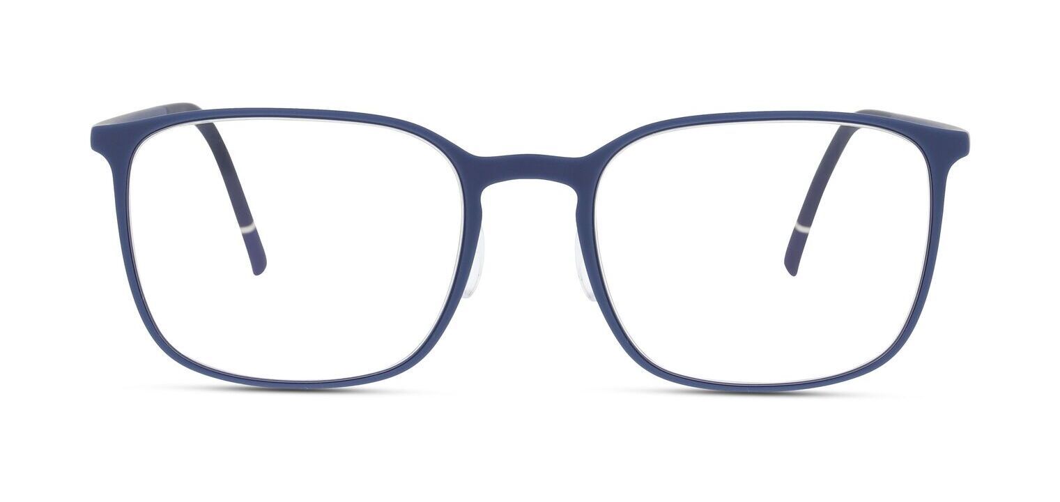 Lunettes de vue Silhouette Rectangle 2954 Bleu pour Homme