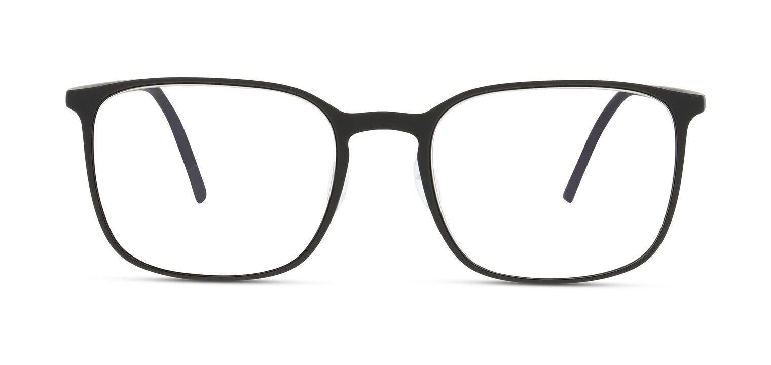 Silhouette Rechteckig Brillen 2954 Schwarz für Herren