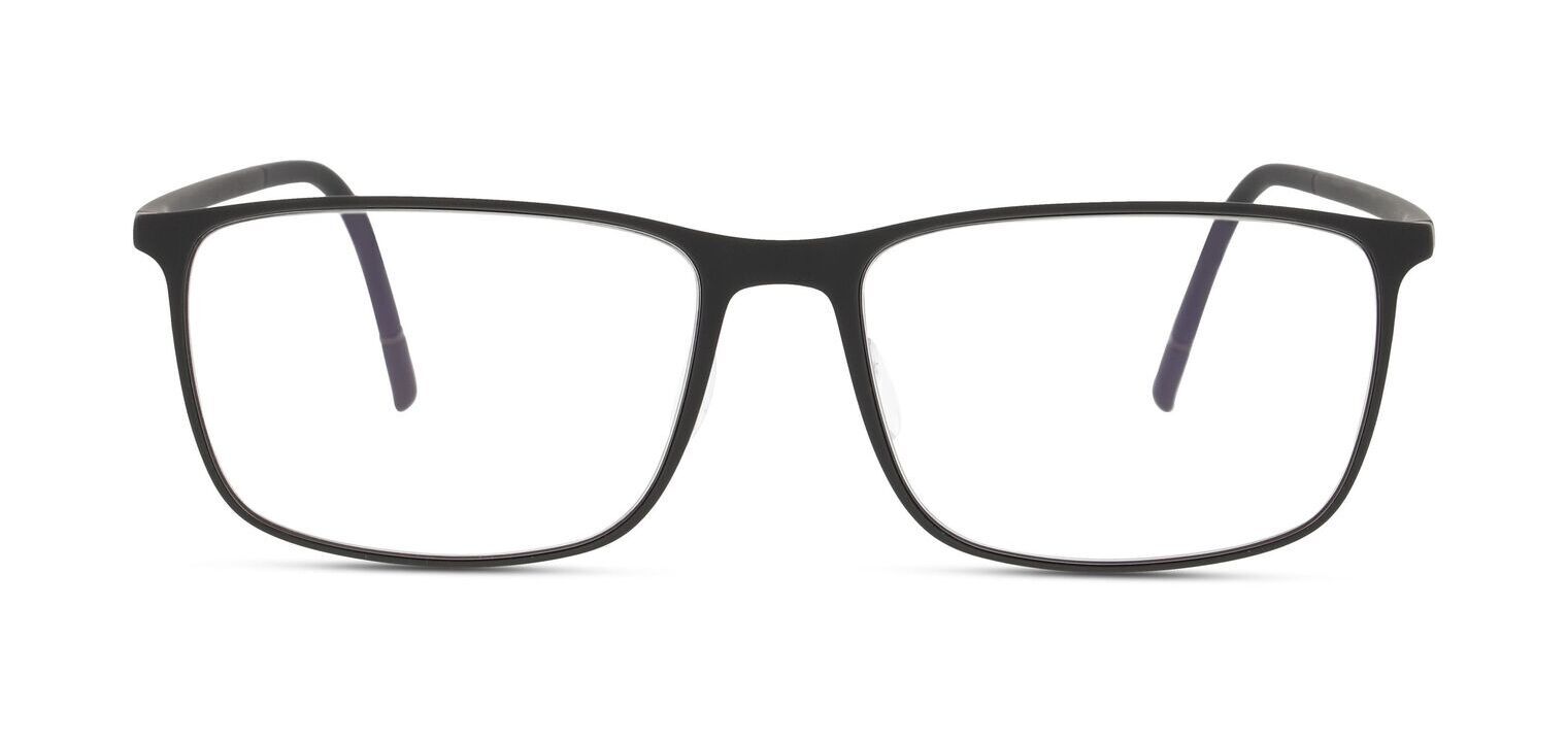 Silhouette Rechteckig Brillen 2955 Schwarz für Herr