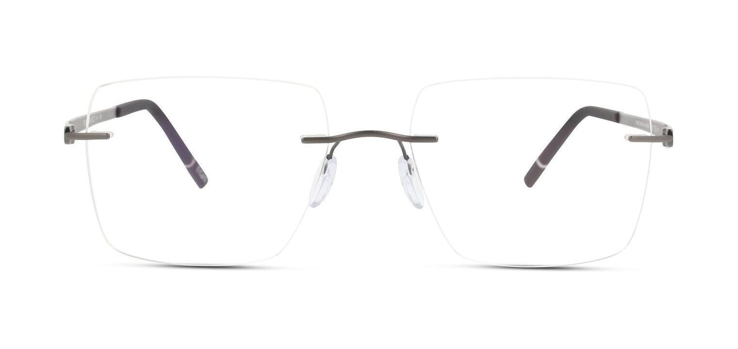 Silhouette Rund Brillen 5529 Schwarz für Herr
