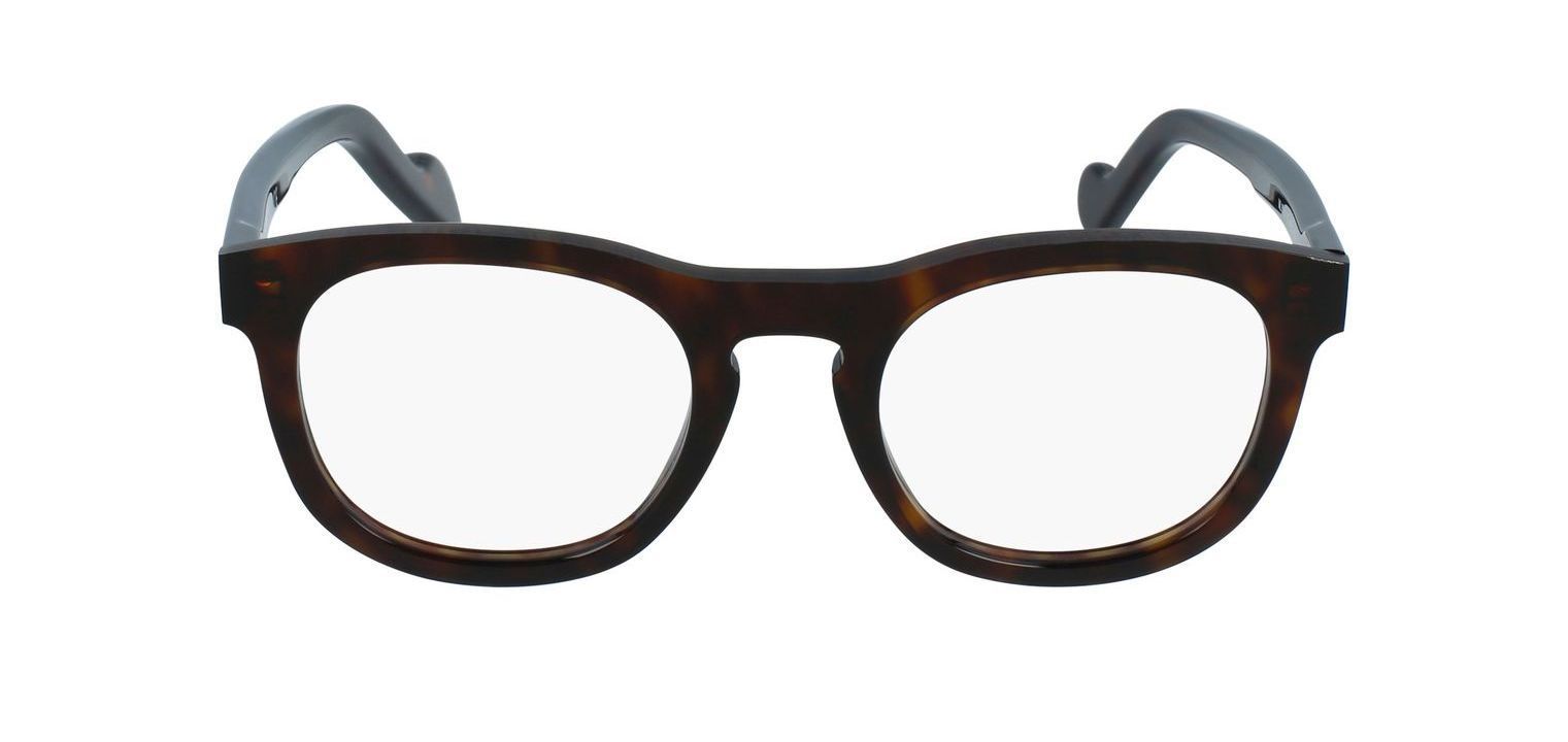 Lunettes de vue Moncler Rectangle ML5040 Ecaille pour Homme Visilab