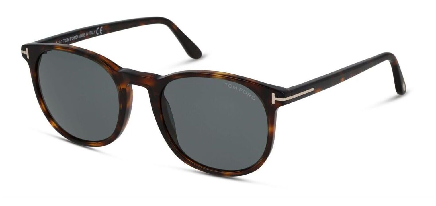 Tom Ford Rund Sonnenbrillen FT0858 Schildpatt für Herr