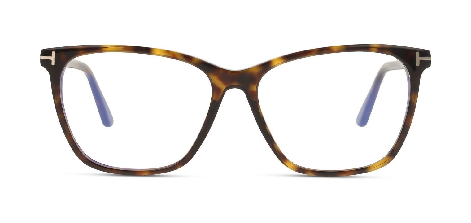 Lunettes de vue Tom Ford Rectangle FT5762-B Ecaille pour Femme