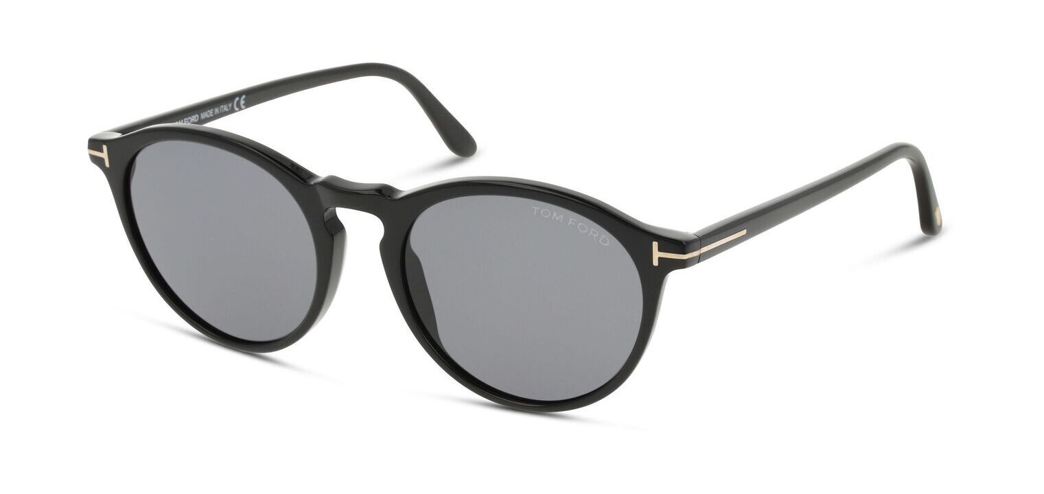 Lunettes de soleil Tom Ford Ronde FT0904 Noir pour Homme Visilab