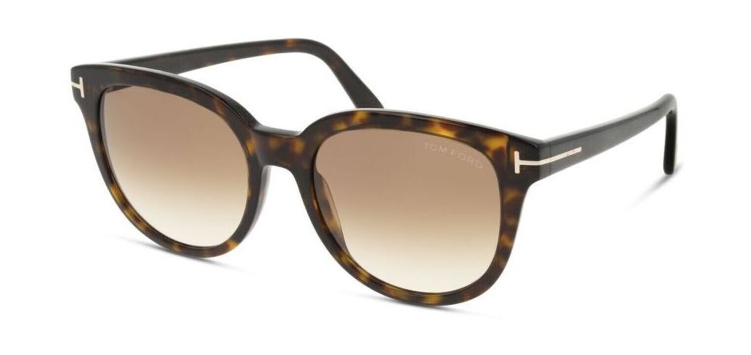 Lunettes de soleil Tom Ford Ronde FT0914 Ecaille pour Femme