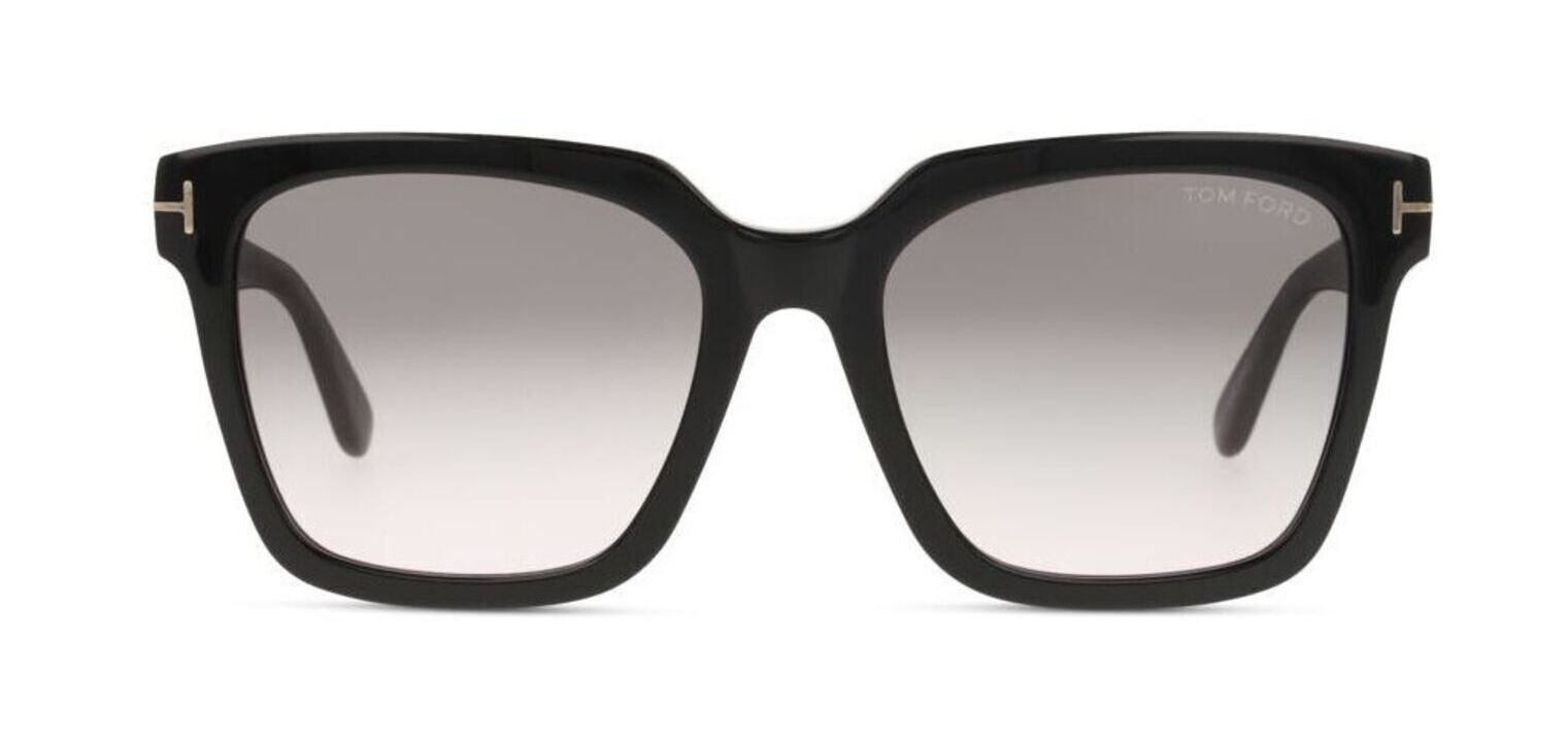 Tom Ford Rectangle Sunglasses FT0952 Black for Woman