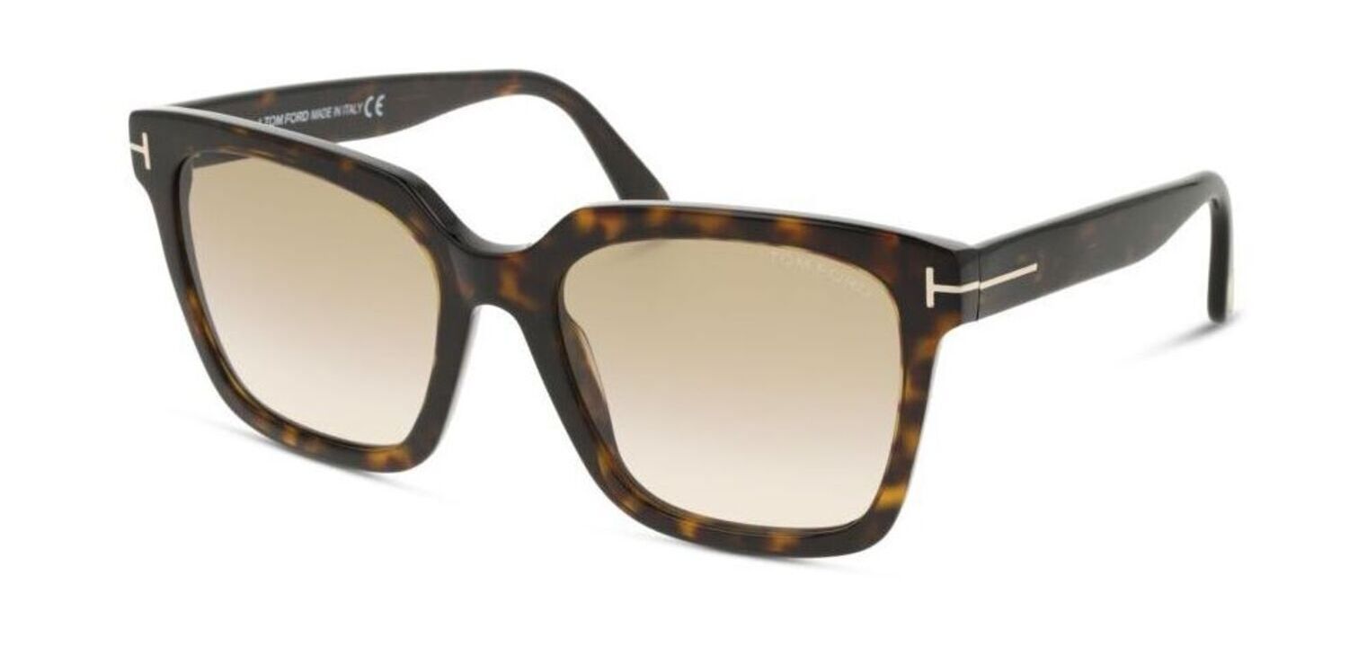 Tom Ford Rectangle Sunglasses FT0952 Tortoise shell for Woman