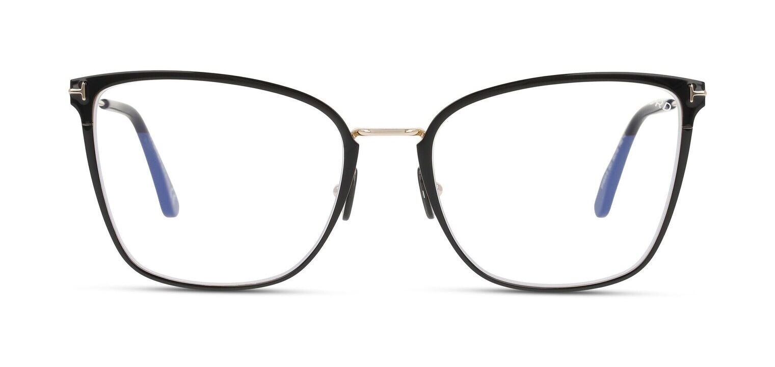 Tom Ford Cat Eye Eyeglasses FT5839-B Black for Woman