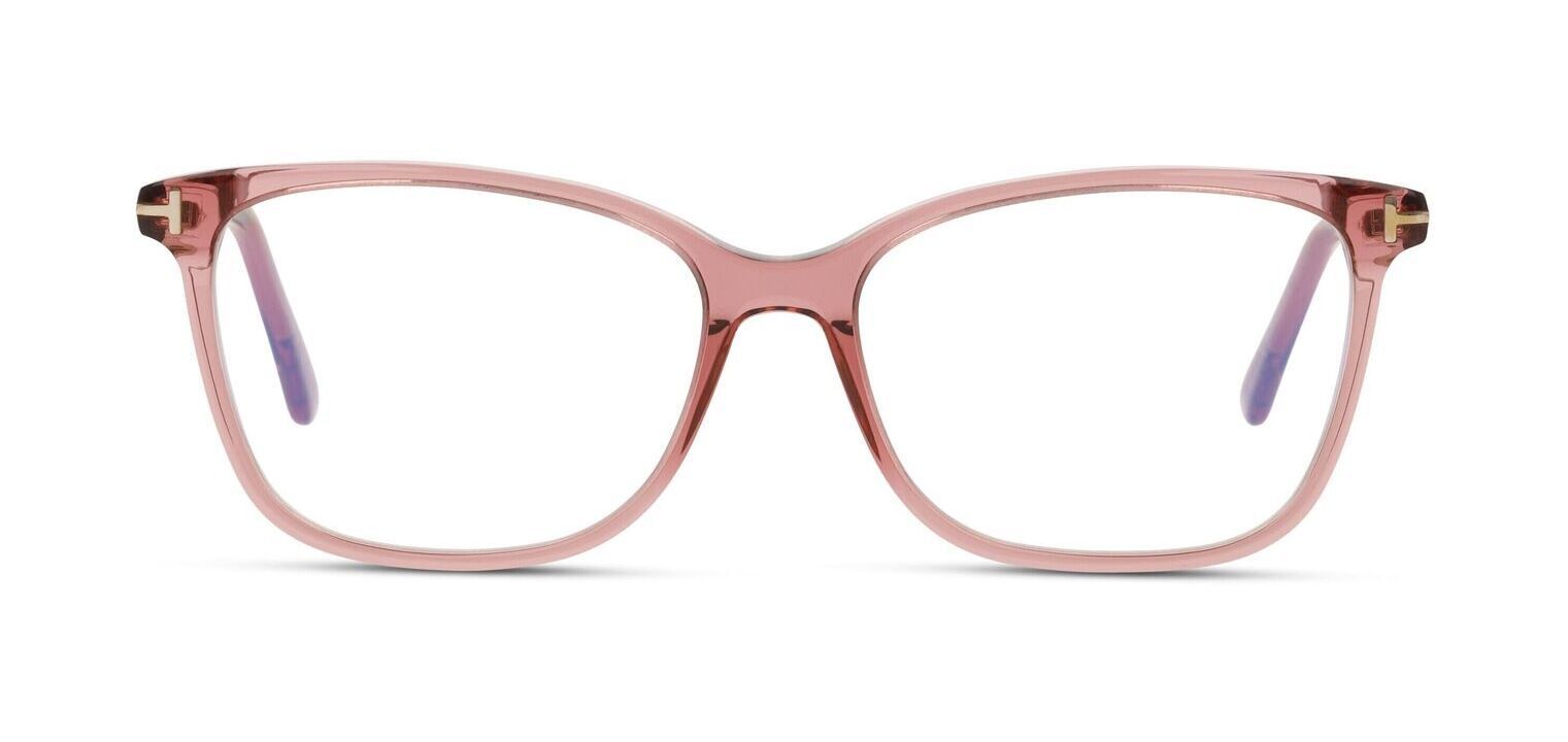 Tom Ford Rechteckig Brillen FT5842-B Rosa für Dame