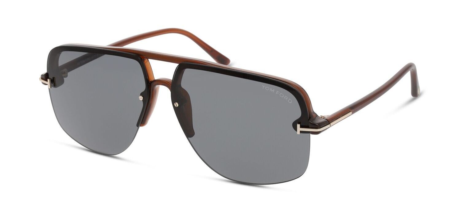 Tom Ford Pilot Sonnenbrillen FT1003 Braun für Herr
