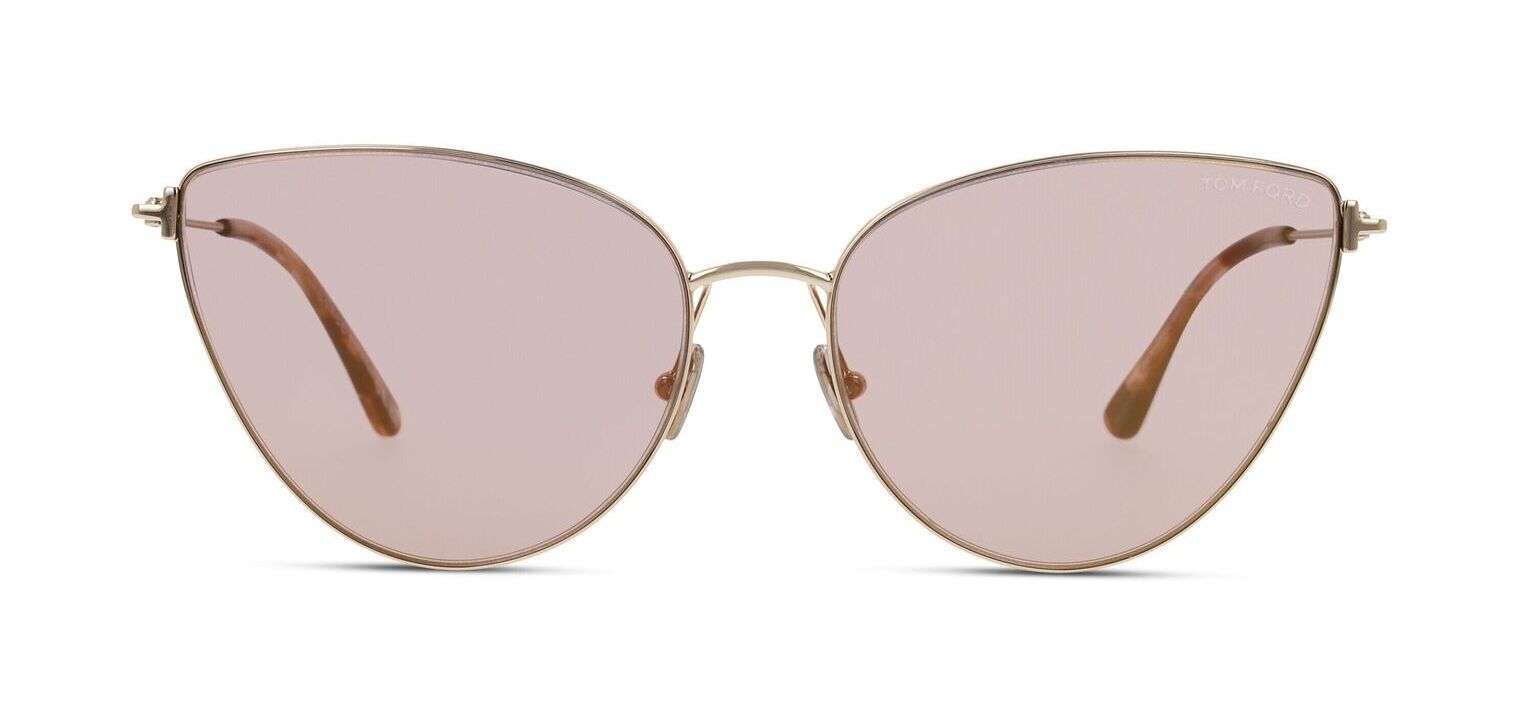 Tom Ford Schmetterling Sonnenbrillen FT1005 Gold für Damen