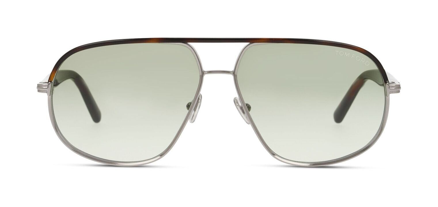 Lunettes de soleil Tom Ford Pilot FT1019 Argenté pour Homme