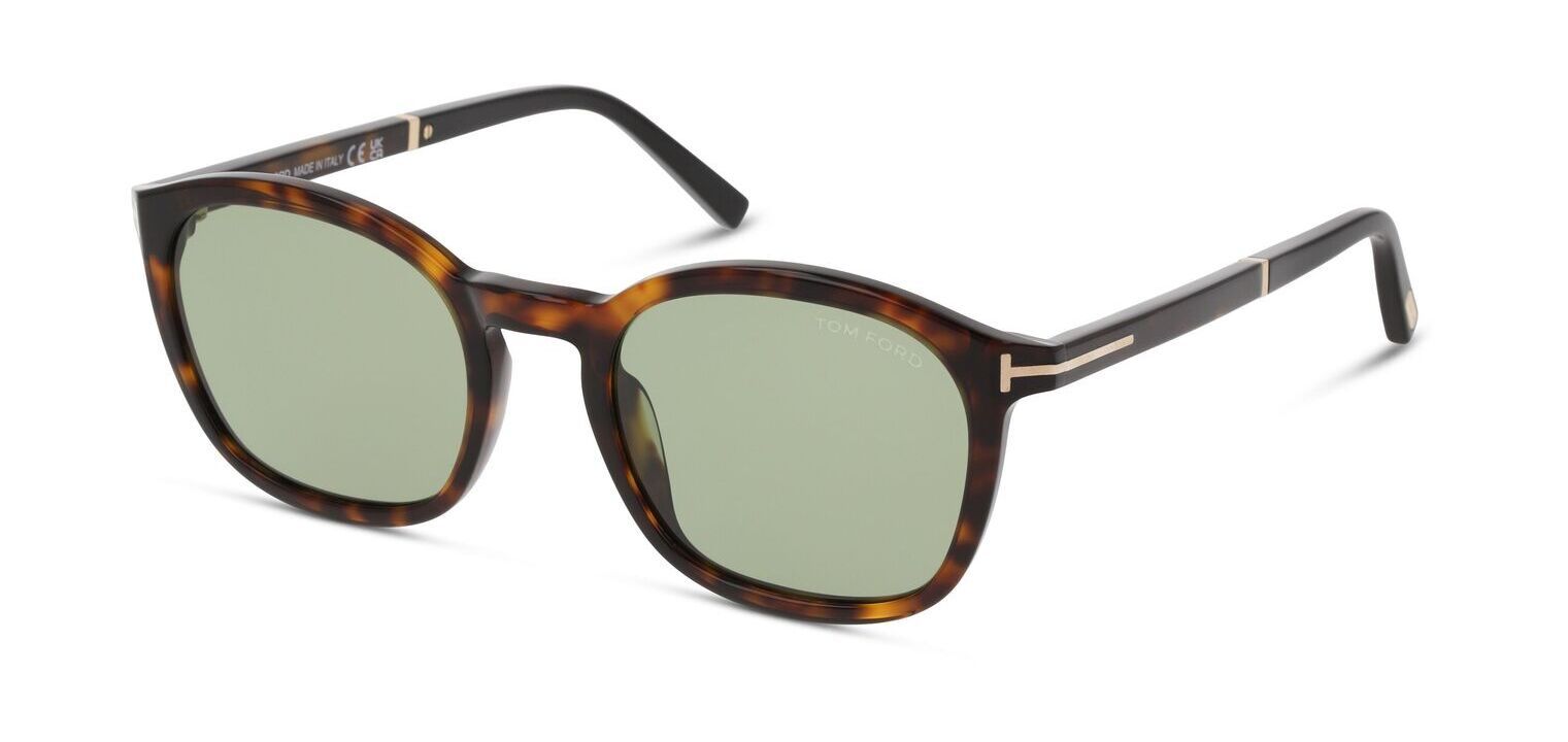 Tom Ford Rechteckig Sonnenbrillen FT1020 Schildpatt für Herr