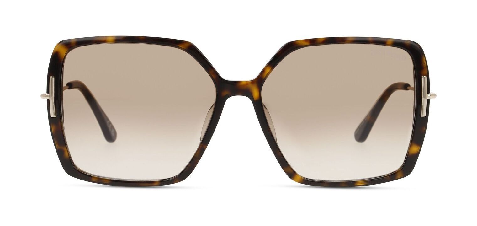 Tom Ford Rechteckig Sonnenbrillen FT1039 Schildpatt für Dame